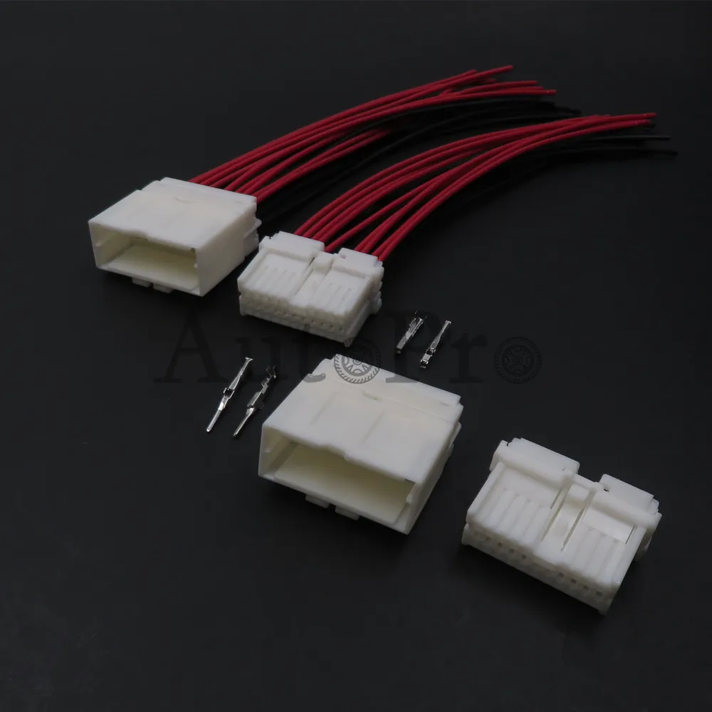 1 Set 20 Hole 936500-1 936473-1 1123379-1 1123357-1 AC Assembly Unsealed Plug Car Electric Cable Socket Auto Accessories