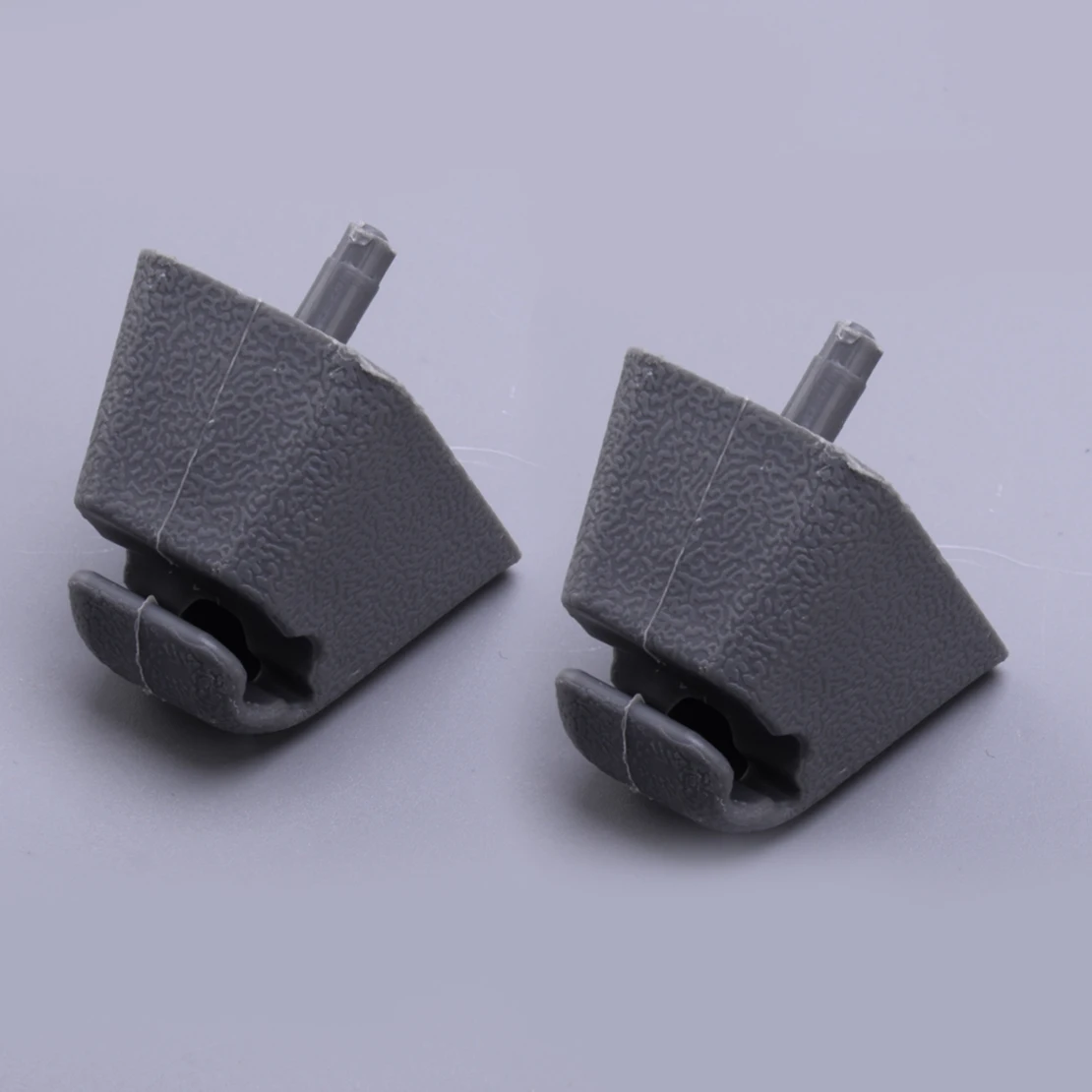 2Pcs Sun Visor Sunvisor Clips Brackets Fit for Holden Commodore Berlina Calais VN VG VF VR VS VT VX VY VZ Gray Plastic