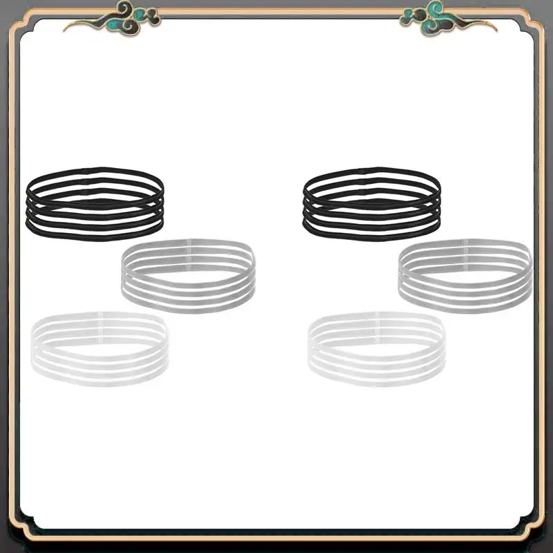 

B11A-24 Pieces Thick Non-Slip Elastic Sport Headbands Hair Headbands,Exercise Hair And Sweatbands For Women And Men