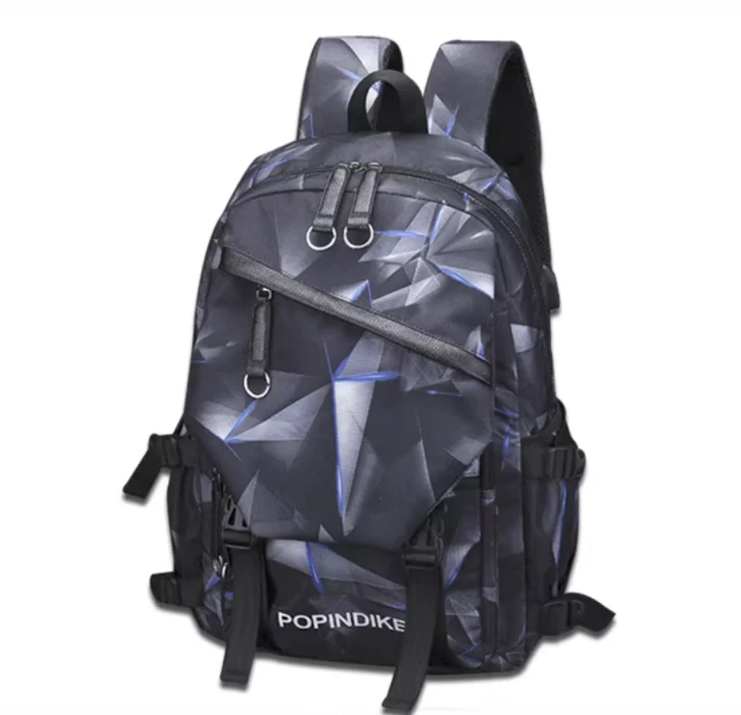 Modetrend koreanische Version Student Rucksack Herren große Kapazität personal isierte Tasche