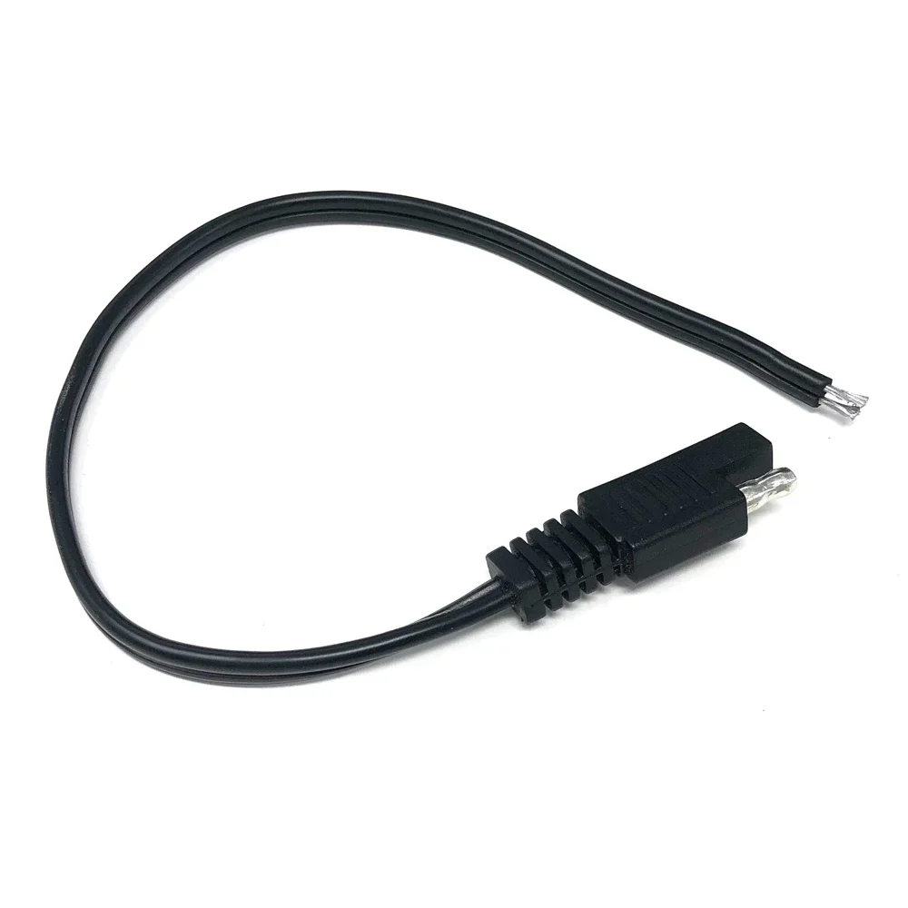 DIY 10 PCS SAE Power Automotive Extension Cable 18AWG 30CM 2 Pin with SAE Connector Cable Quick Disconnect Extension Cable