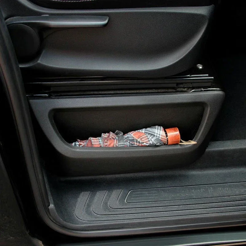 2pcs Seat Gap Side Storage Water Hold Box for Mercedes-BENZ V Class Vito W447 Viano 2015 2016 2017 2018 2019 2020 2021 2022 2023 5