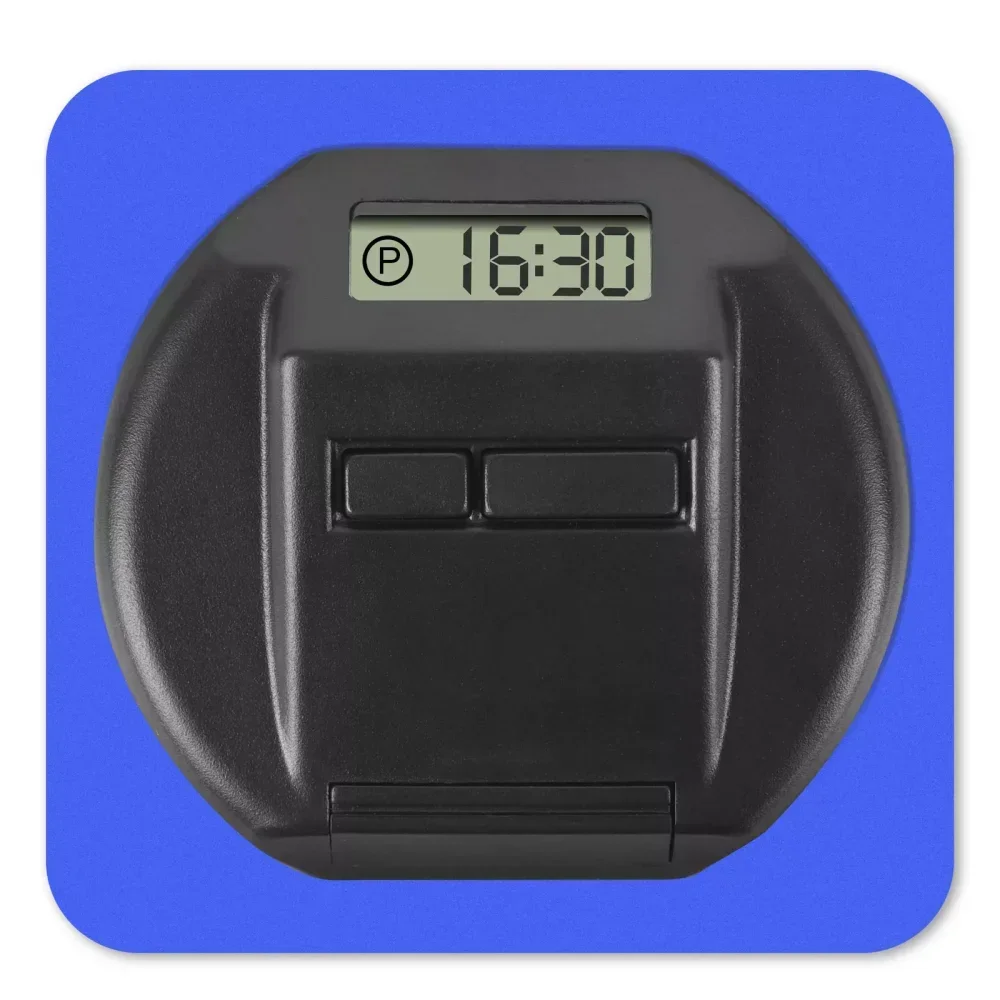 Automatic Parking Disc Electric Display Parking Meter LCD Electronic Parking Disc with Digital Display Screen