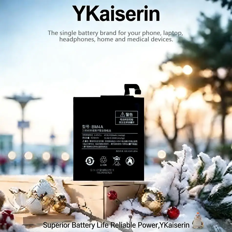 

Надежная замена аккумулятора для мобильного телефона Xiaomi Redmi Pro 4000 мАч BM4A