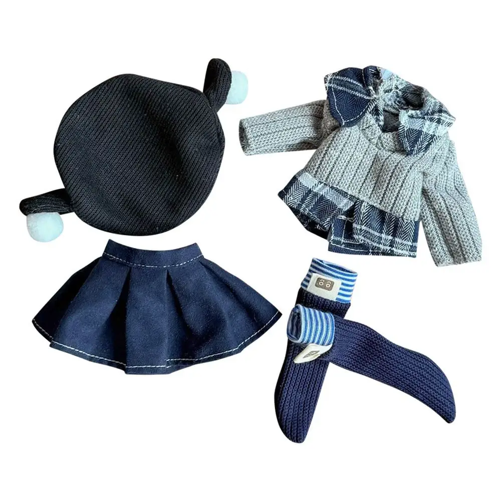 30cm 사이즈 BJD 인형 드레스 프린세스 로리타 스타일 메이드 의상 인형 캐주얼 세트 1/6 스케일 교체 가능한 옷 패션 인형 의상