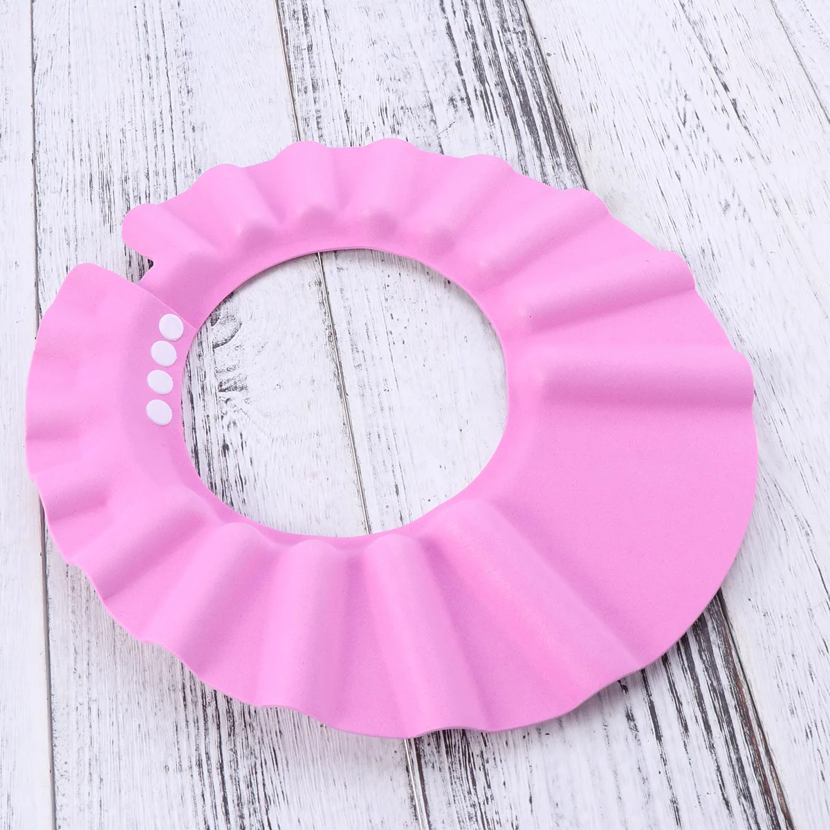 

Waterproof Baby Shower Cap Ultra-light EVA Adjustable Elastic 40cm Head Girth -resistant 80C Bath Protect Eyes