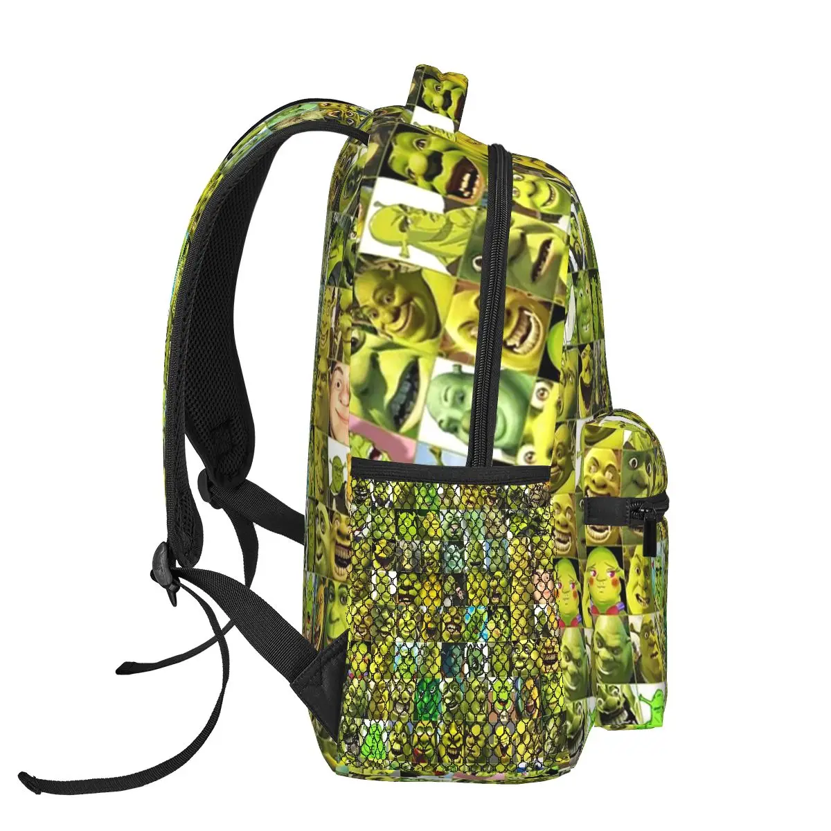 Shrek Backpacks Boys Girls Bookbag Students School Bags Cartoon Travel Rucksack Shoulder Bag Large Capacity