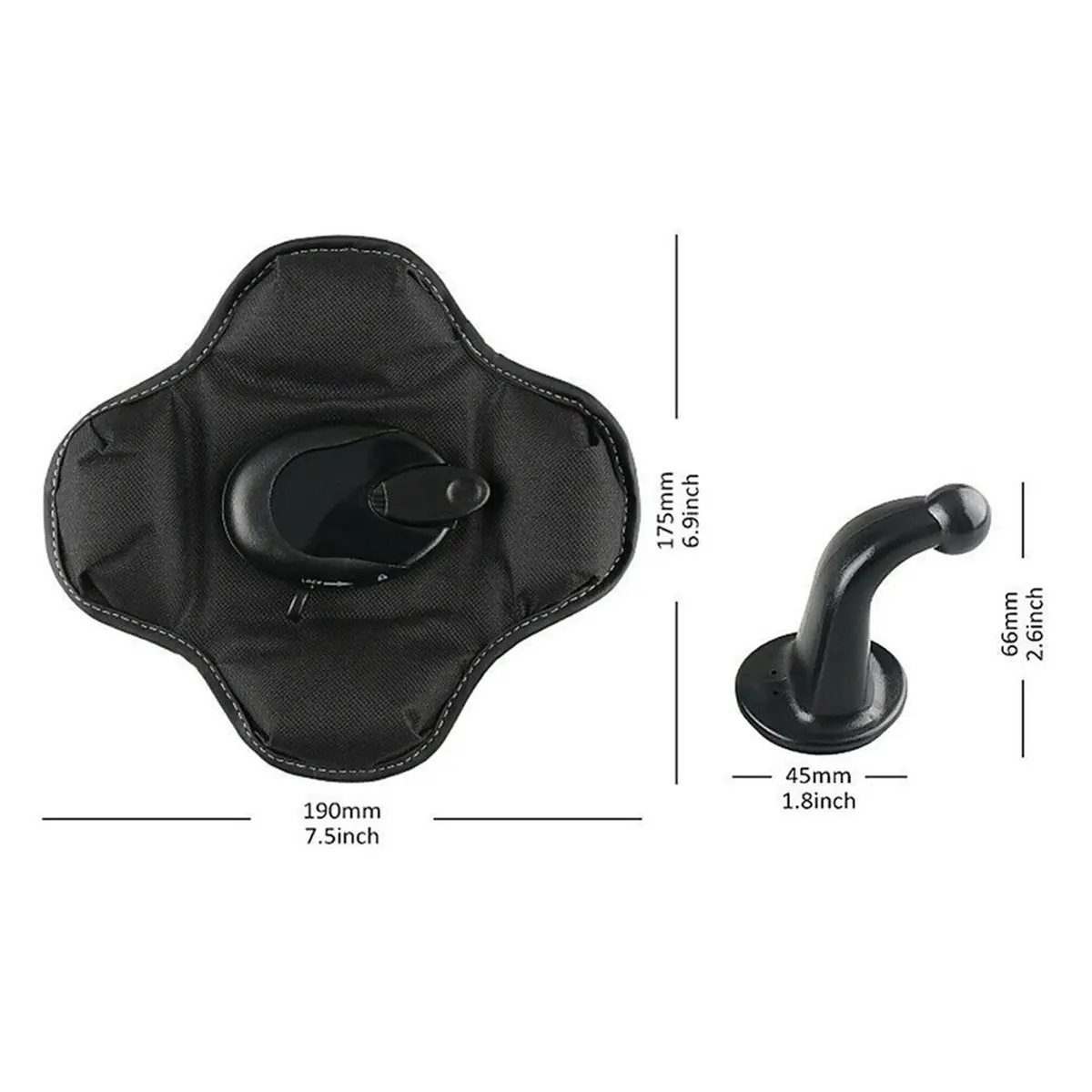 a14g-friction-mount-holder-for-nuvi-2639lmt-2689lmt-adjustable-metal-arm-portable-non-slip-beanbag-base