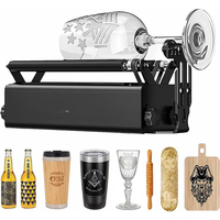 ATOMSTACK R3 PRO Rotary Engraver Y-axis Roller Engraving Module for Cylindrical Objects Wine Glass Tumbler Cans Box Round Pen