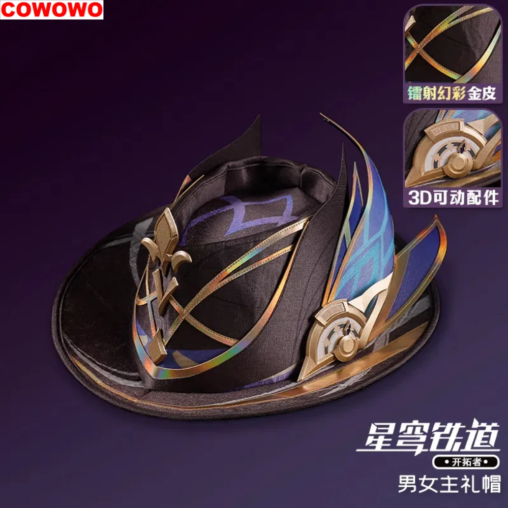 

COWOWO Honkai: Star Rail Trailblazer Hat Cosplay Costume Cos Game Anime Party Uniform Hallowen Play Role Clothes Clothing