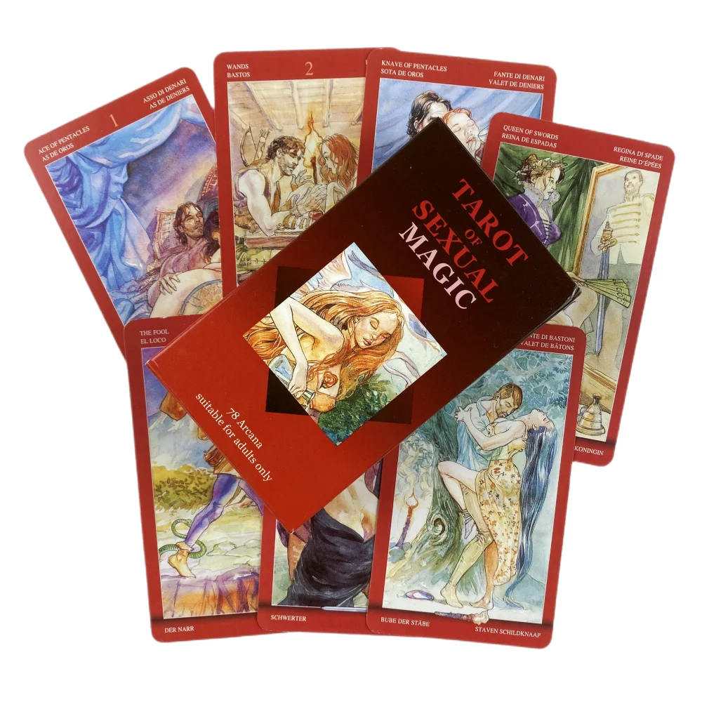 Manara Tarot Cards Divination Deck English Versions Edition Oracle Board Playing Game For Party