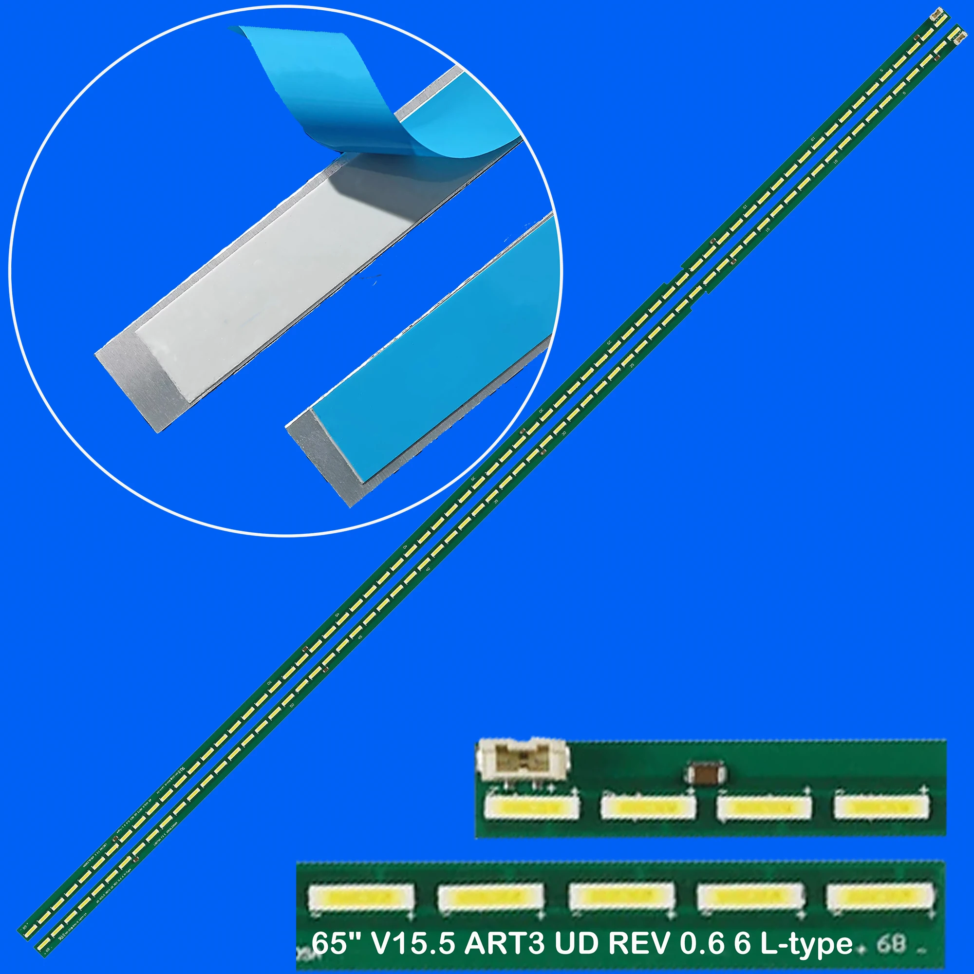 

LED Backlight Strio 6916L2183A 6916L2184A For 65inch 65UH615A 65UF6450-UA 65UF6800-UA 65UF7690 65UH6150-UB 65LG61CH-CD