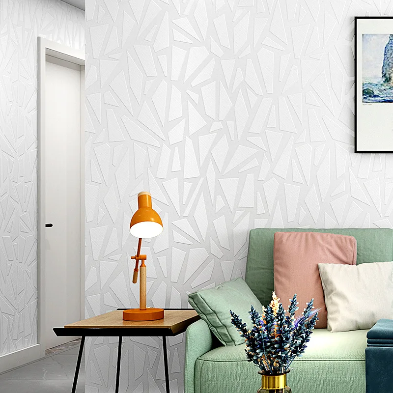 Imitation Diatom Mud Wallpaper Nordic White Pattern Pure White Wallpaper Decor Living Room Home Decor Обои Modern Minimalist