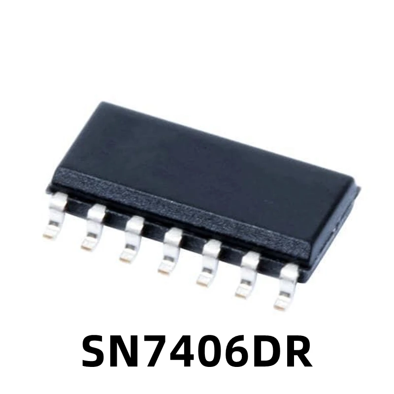 

1PCS Original SN7406DR 7406 SOIC-14 High Voltage Output Six-way Reverse Phase Buffer/Driver Chip