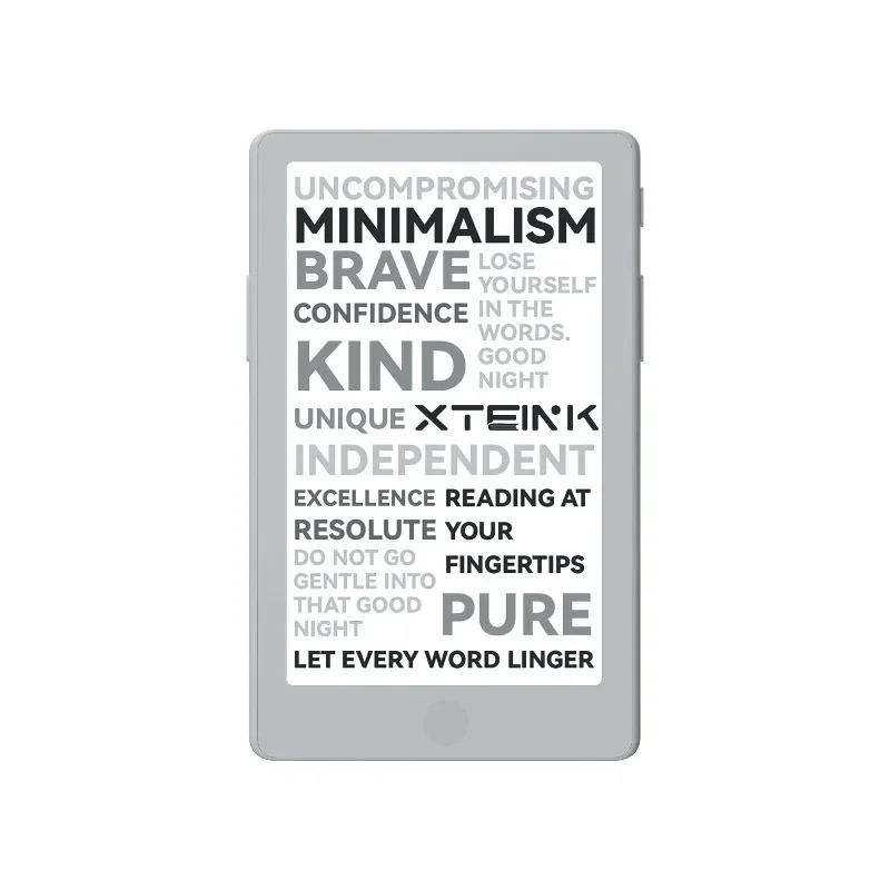 XTEINK X4Pro 4.3-inch eye protection ink screen reader with cold and warm front light magnetic charging base two-piece set