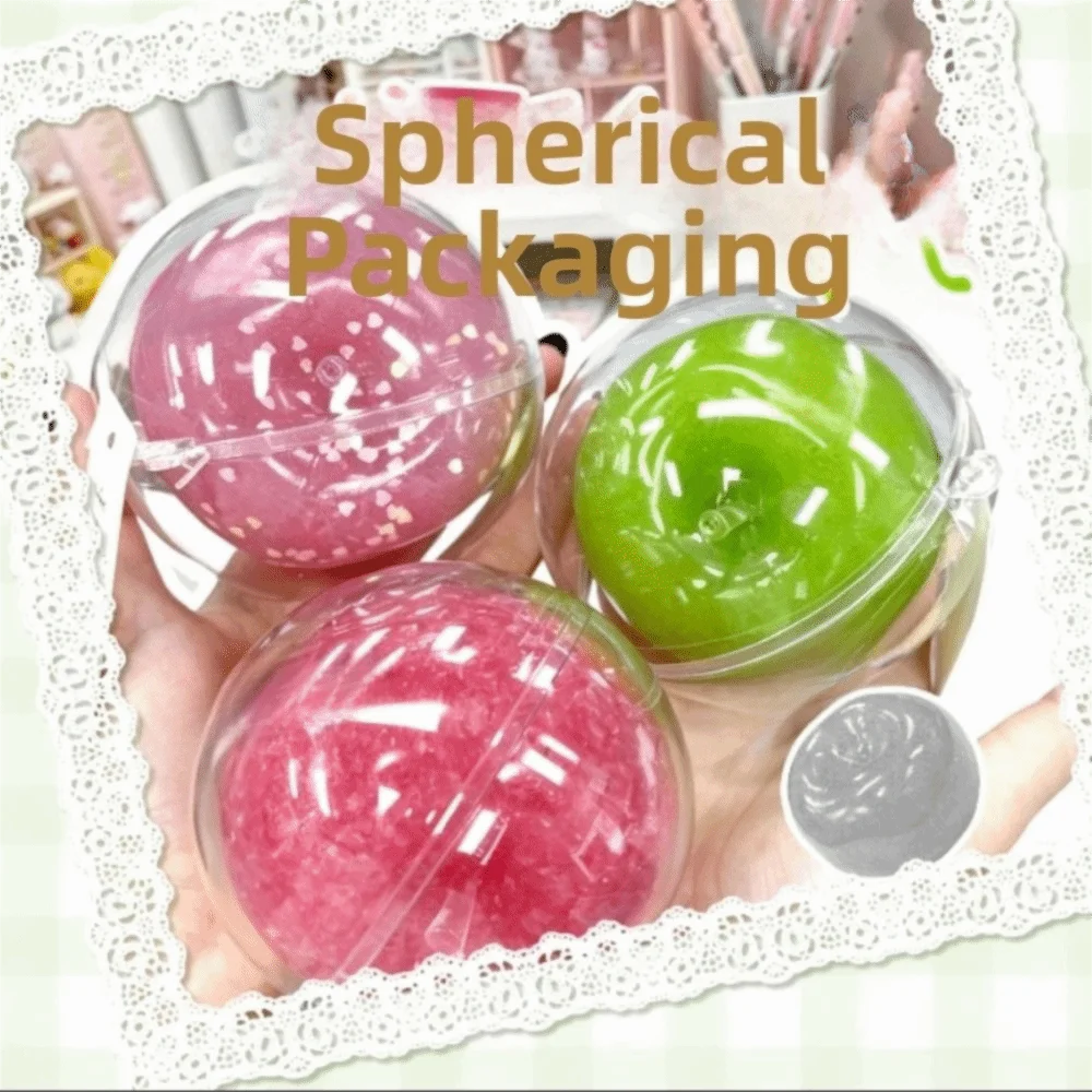 Ice Slush Fruit Squeeze Ball DIY Moldable Crinkle Sound Squishy Fidget Squeeze Stress Relief Slow Rising Sensory Fidget &Adult