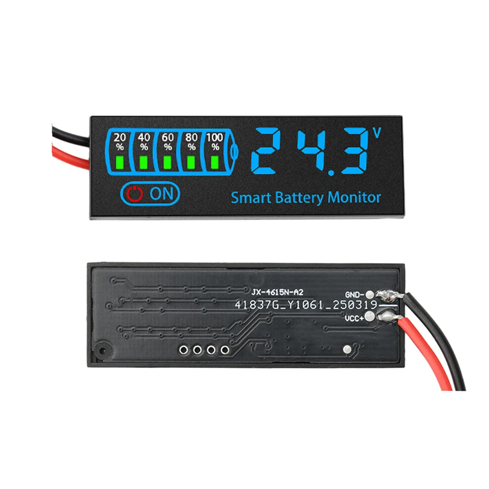 DC 7-40V Battery Charge Indicator Board 18650 Li-ion Lipo Lithium Battery Level Indicator Tester Capacity Tester Meter Detector