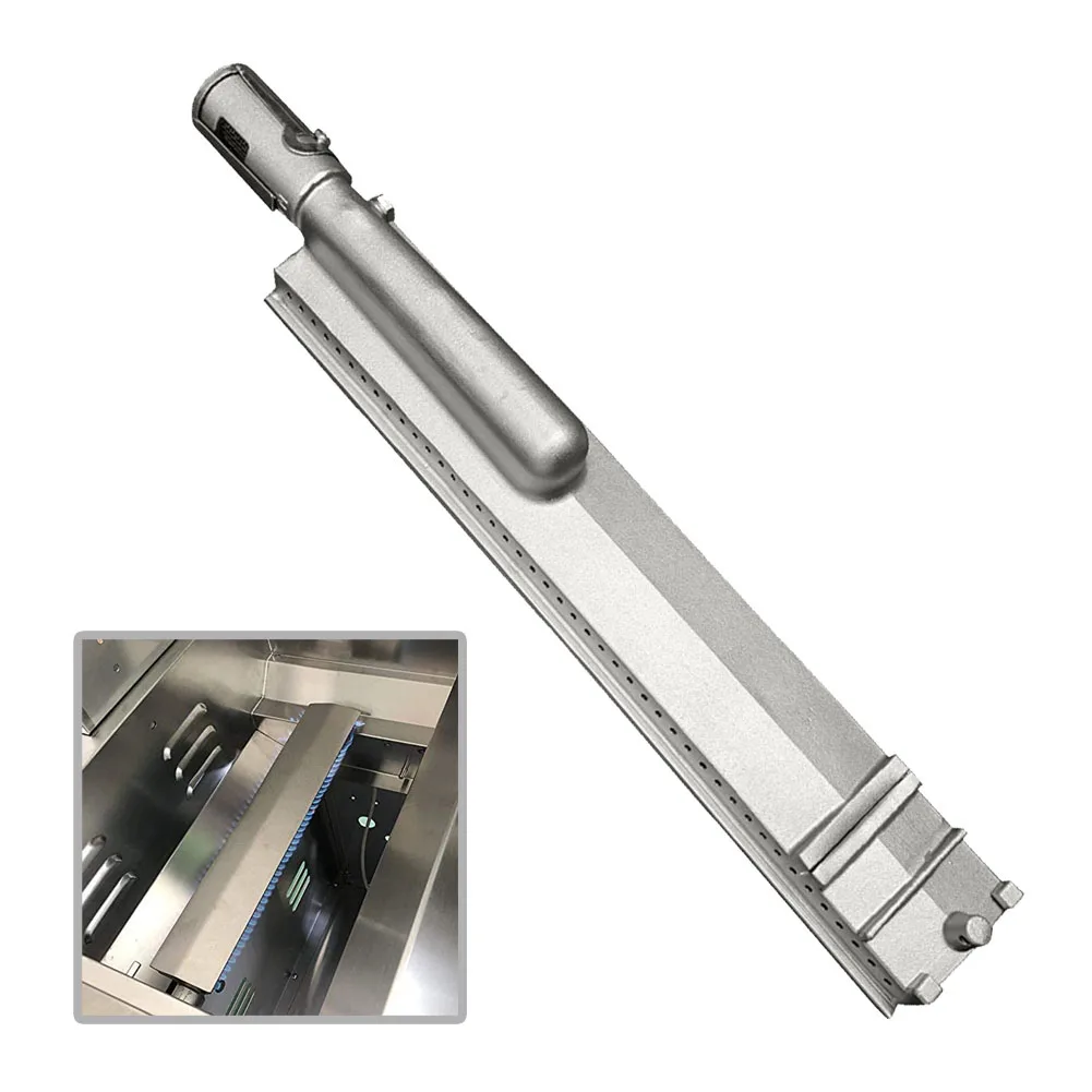 

BBQ Grill Burner 16in Replacement Made from 304 Stainless Steel Fits Propane and Natural Gas Models 16516 26106 44305