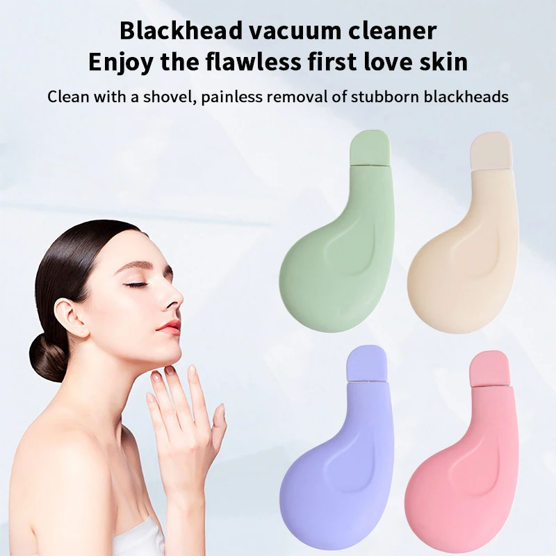 Facial Blackhead Removal เครื่องมือสแตนเลส Face Scraper สําหรับทําความสะอาดลึก Face Spatula จมูก Whitehead Remover Skin Care TOOL