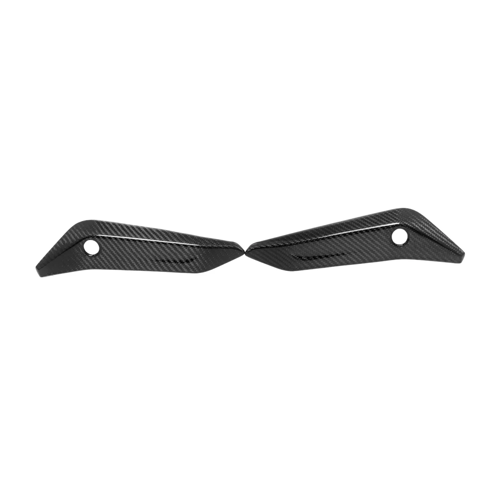 Motorcycle Accessories Front Windshield Side Covers Carbon Fiber Black Fit For Yamaha TMAX 530 560 2017 2018 2019 2020 2021
