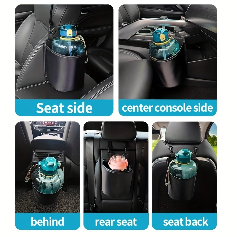 Imagen 7: Bolsa colgante para coche de gran capacidad, para máximo espacio de almacenamiento y organización, 1 ud.
