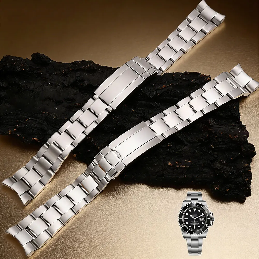 pulseiras-de-relogio-para-rolex-submariner-daytona-yacht-master-gmt-com-fecho-glidelock-em-aco-904-pulseiras-de-relogio-de-20mm-e-21mm