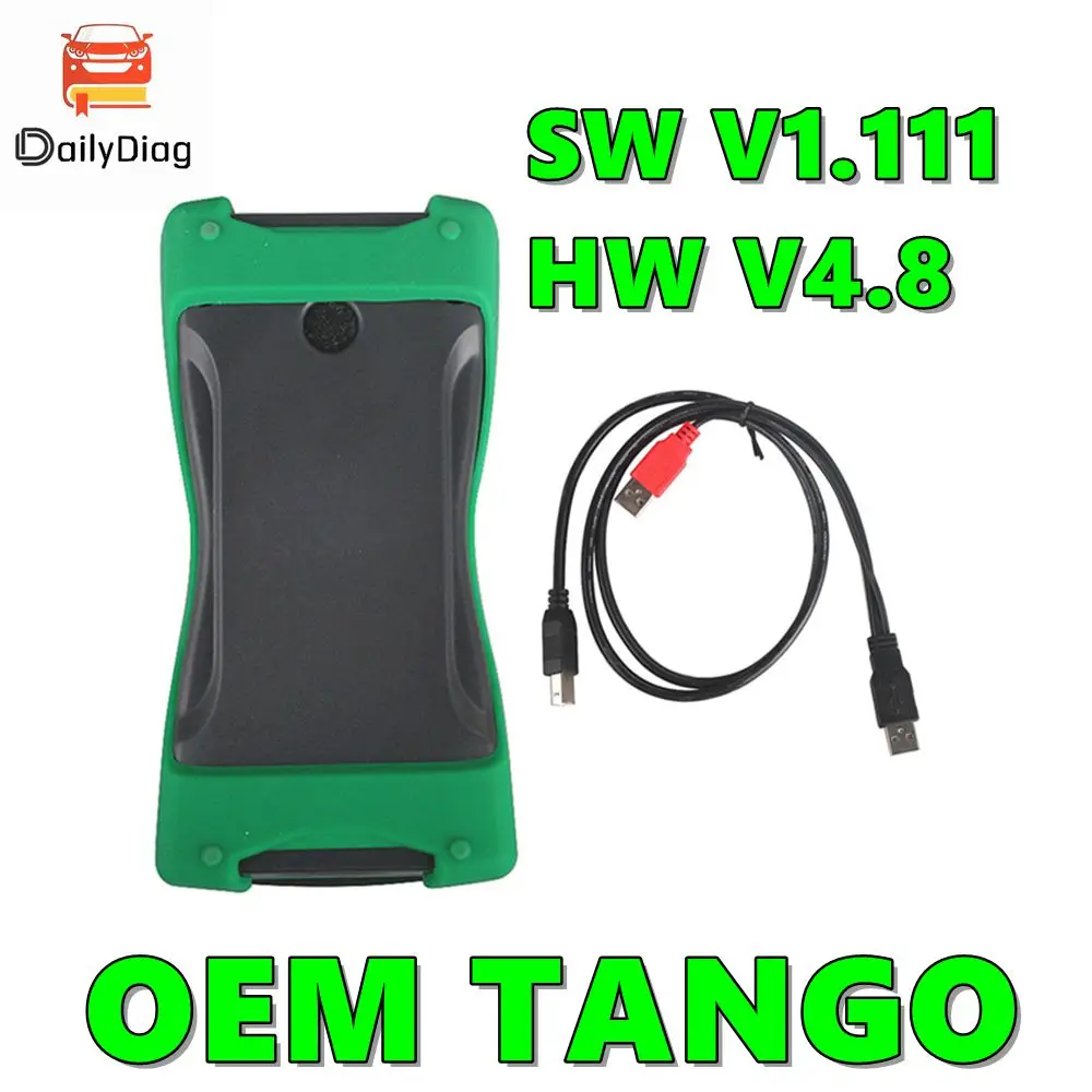 Newest OEM TANGO Auto Key Programmer Full Software V1.111 OBDII Key Remote Control Transponder Tango Car Key Maker