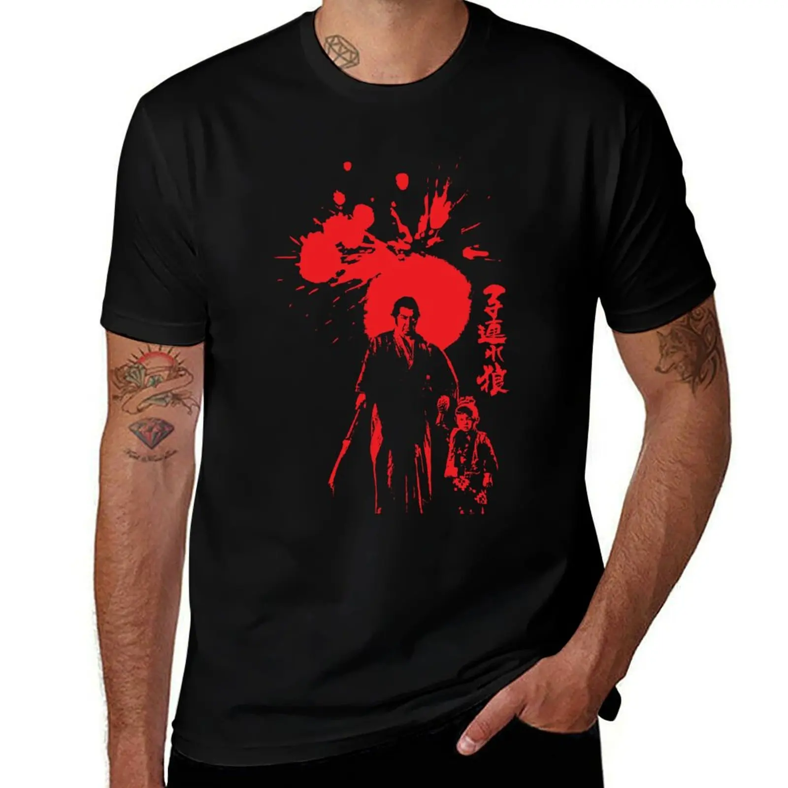 

Lone Wolf and Cub T-Shirt funny t shirts cotton t shirt man luxury T-Shirt