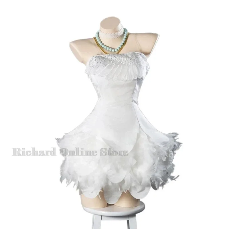 CyAnime Panty Stocking Anarchy Cosplay Costume Lolita Fancy Evening Dress Casinos Velvet Gown Halloween Party Clothes Dress up