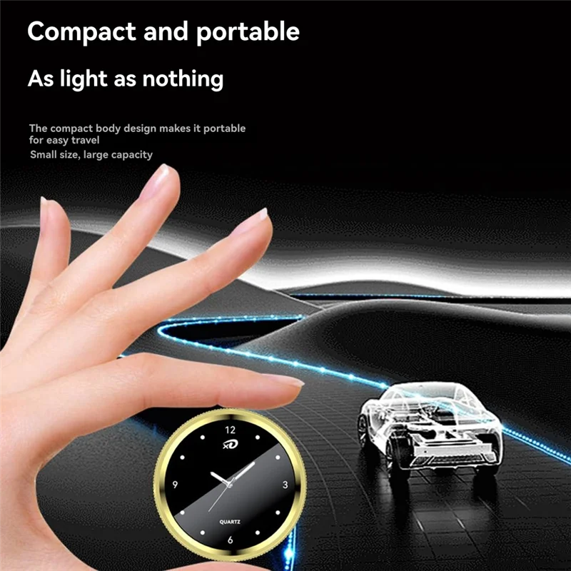 

Y45A-Wireless Carplay Adapter 2 In 1 USB Dongle Smart Carplay& Android Auto Wired Connection With Integrated Clock Functionality