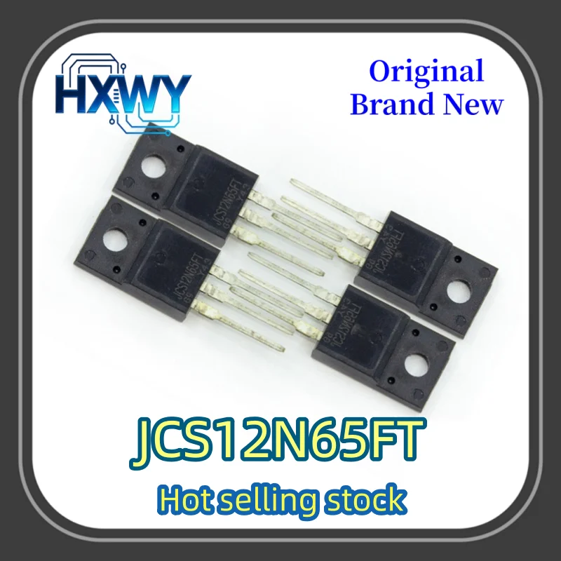 

10/50 pcs JCS12N65FT 12N65FT TO-220F MOSFET power switching transistor brand new original in stock fast shipping