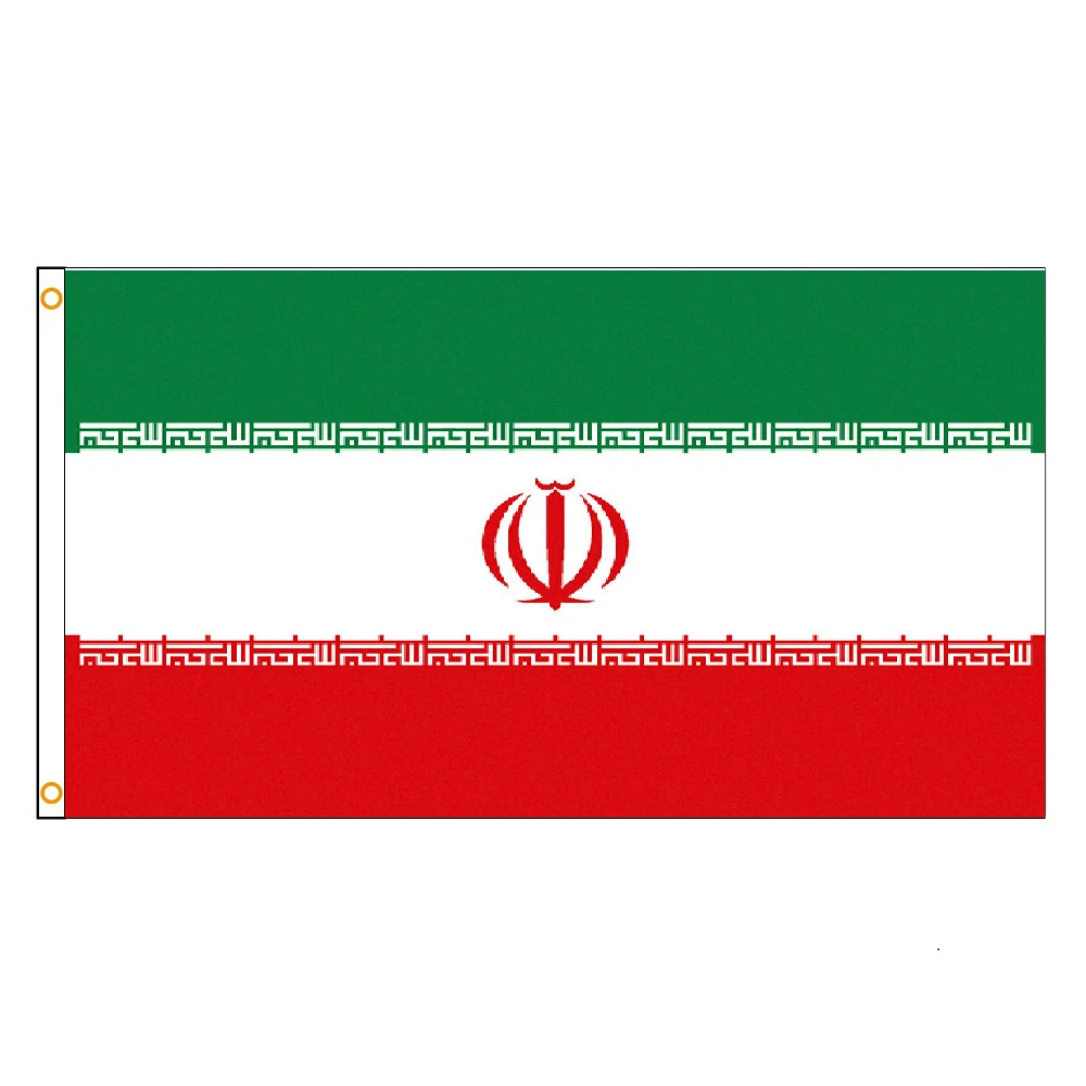 LeaFLAG hanging flag 90x150cm polyester Iran Flag Iran national Flag For indoor outdoor home Decoration