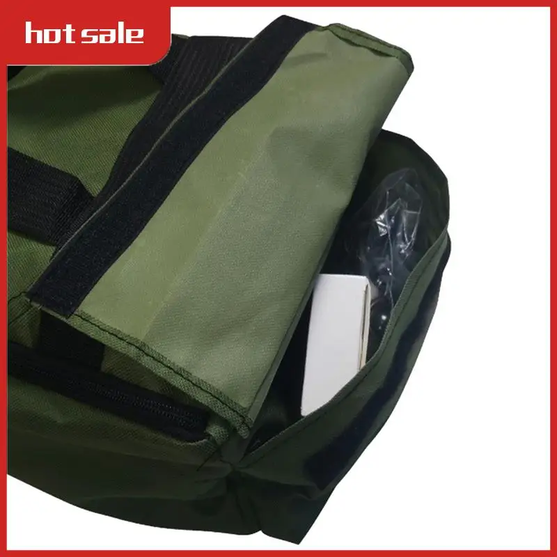 

Bait Boat Handbag Boat Storage Bag Double Zipper Carry Bag For Bait Boat Water Repellent Fishing Finder Fishing Equipment Green