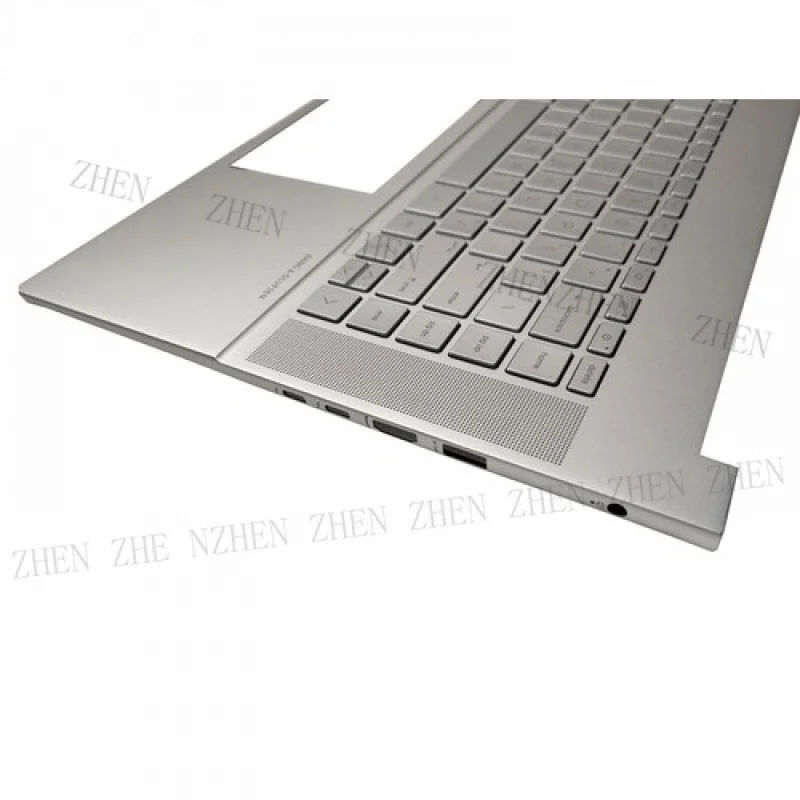 Y ل HP Envy 16-H 16-H00 16-H0055CL H1023DX غطاء مسند اليد للوحة المفاتيح الأمريكية N12772-001