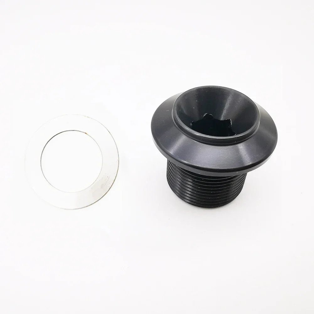 Bicycle Crank Arm Bolt Screw M30 For Sram Spare DUB New MTB Road Bike Crank Lock Screw Part Accessories Aluminum alloy Cap image 4