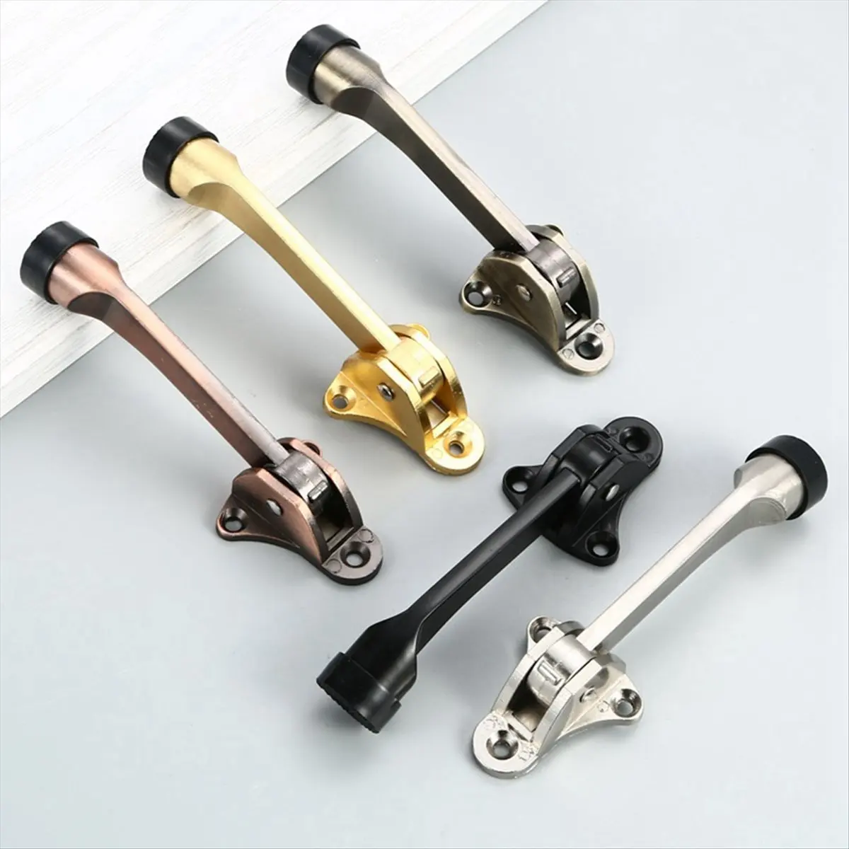 AT33 A Foot Door Top Horseshoe New American Style Foot Door Suction Anti-Collision Door Stopper Limiter