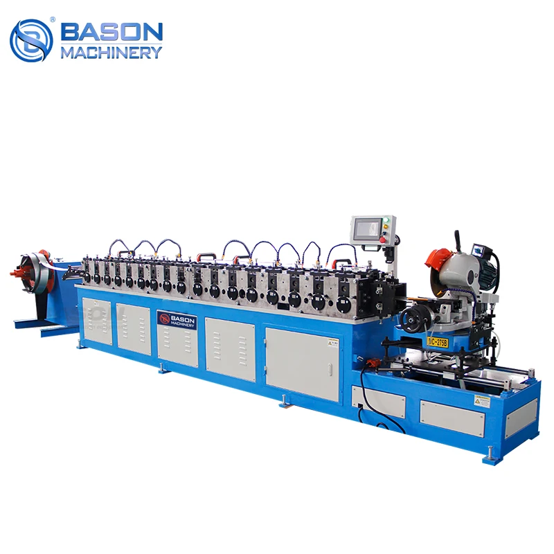 Air Duct Machine TDC Flange Machine Automatic Duct TDC Flange Forming Machine for Large Cross Section HVAC Ventilation Duct