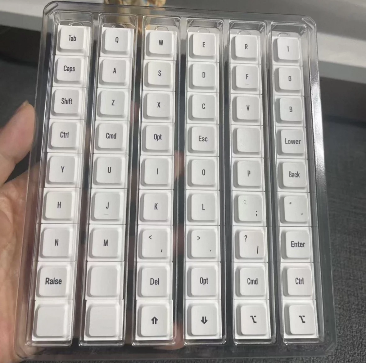 

Key Workshop LAK, LCK Low Shaft Keycaps Cornix Dedicated Free Matching Suitable for Cross Core Low Shaft
