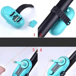 مؤشر الجرس الإلكتروني لصيد الأسماك ، مؤشر الجرس ، إنذار اللدغة ، قضيب البحر ، ضوء الصوت أفضل 8 مبيعات لصبي الصيد - رقم 4