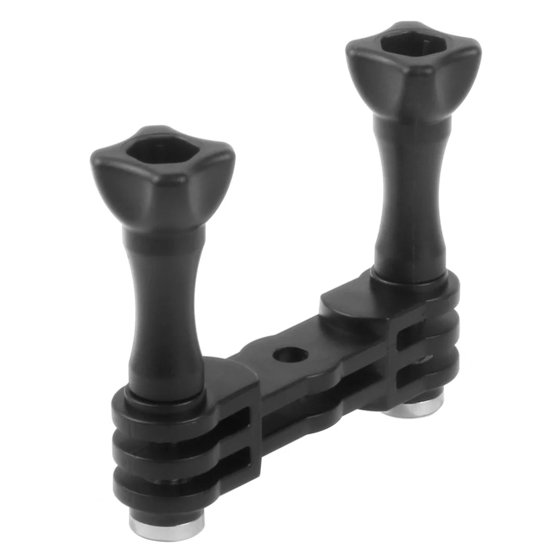 Doppelter Dual-Halterungs-Stativhalter, Sportkamera-Griff mit Schraubmontage-Adapter für Gopro Hero 13 12, für DJI Osmo Action-Kamera – Detail 16