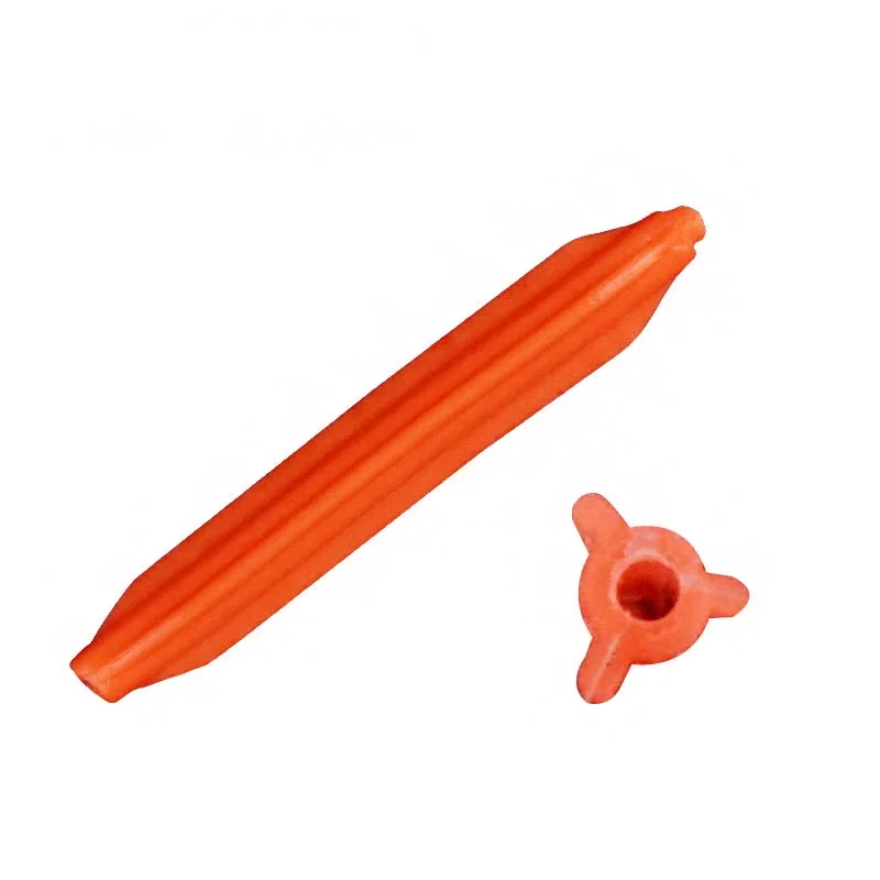 100PCS Float Tail Rubber Beans Bright Visual Bobber Indicator High Quality Fishing Tool Tackle Accessories