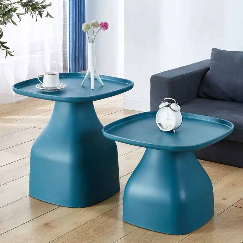 

Creative Nordic Square Corner Table: Mini Coffee Table for Small Living Rooms - Luxury Minimalist Side Table for Home