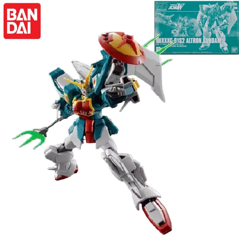 

Bandai оригинальная аниме-модель Gundam HGAC 1/144 XXXG-01S2 Altron Gundam, фигурка в сборе, игрушки, подарки для детей