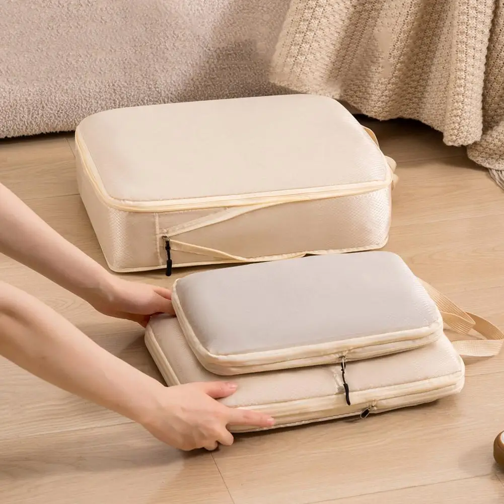 

Multifunction Travel Compressible Packing Travel Storage Bag Waterproof Suitcase Nylon Portable Luggage Package