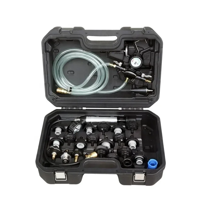 2025AllSupply Taiwan Vehicle Tools Auto Repair Vacuum-Type Coolant Refill and Cooling System Pressure Test kit