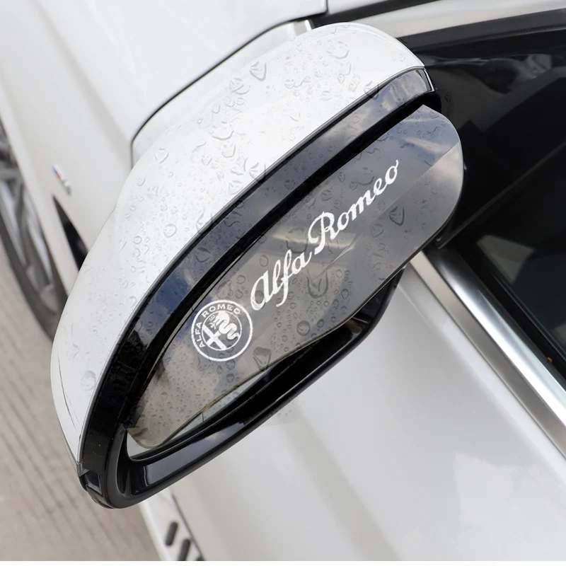 غطاء مرآة الرؤية الخلفية للسيارة مقاوم للمطر ، مقاوم للماء من الشمس أو لألفا روميو ولييتا GT ergera من gimiato brulia F1 Stelvio #3