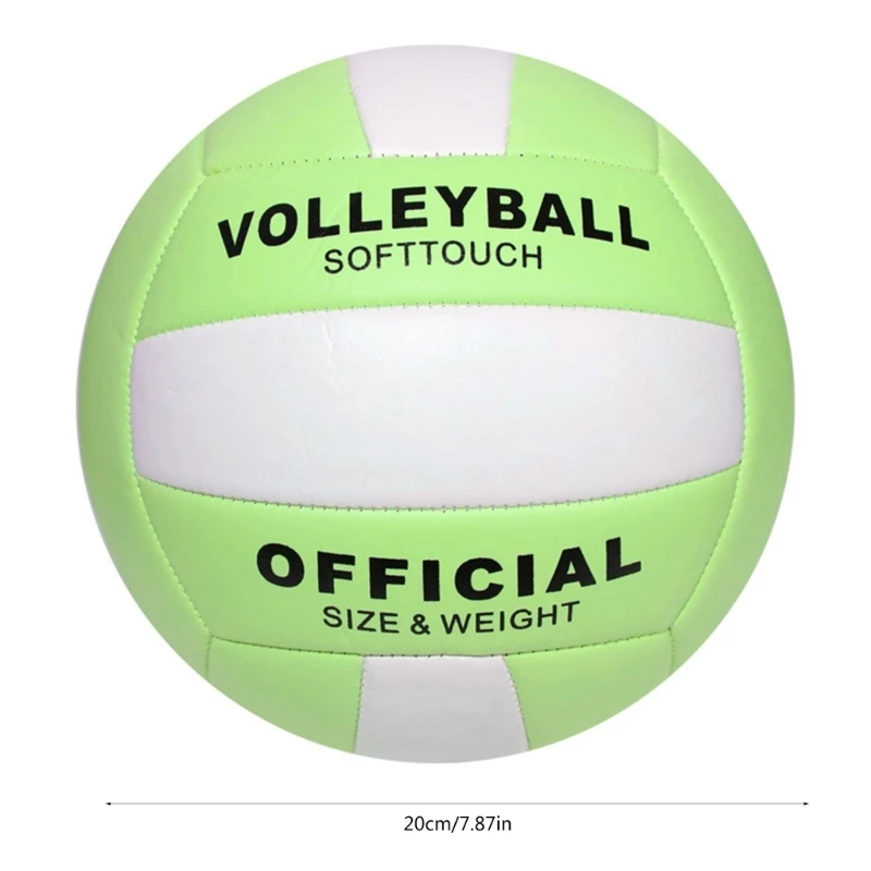 Waterproofs Indoor Outdoor Volleyballs Official Size 5 Volleyballs Sports Training Game Plays Ball for Beginner, Teenager