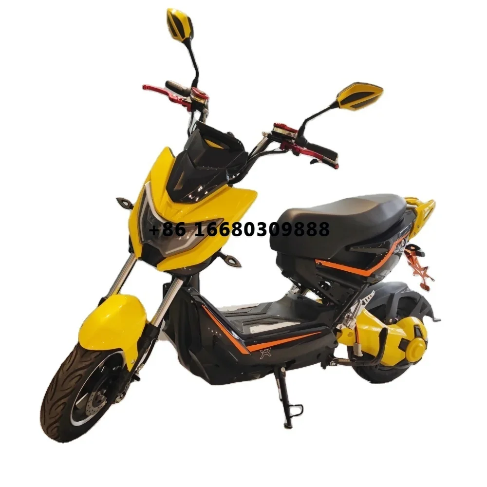 Lexsong Fashion Motor Bike Motocicleta 72V 3000W Electric Scooter Motorcycle