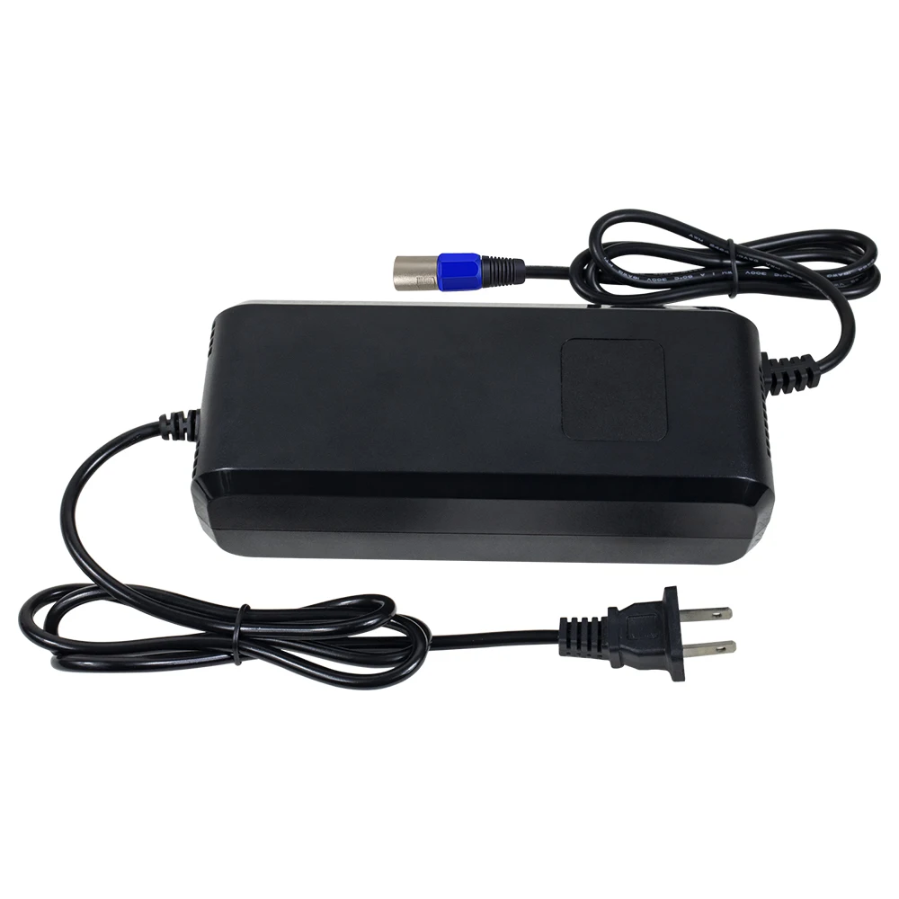 

87V 2.5A Lead Acid Charger 72V 6S Lead Acid Battery Pack Forklift Tricycle Power Tools Universal with Cooling Fan