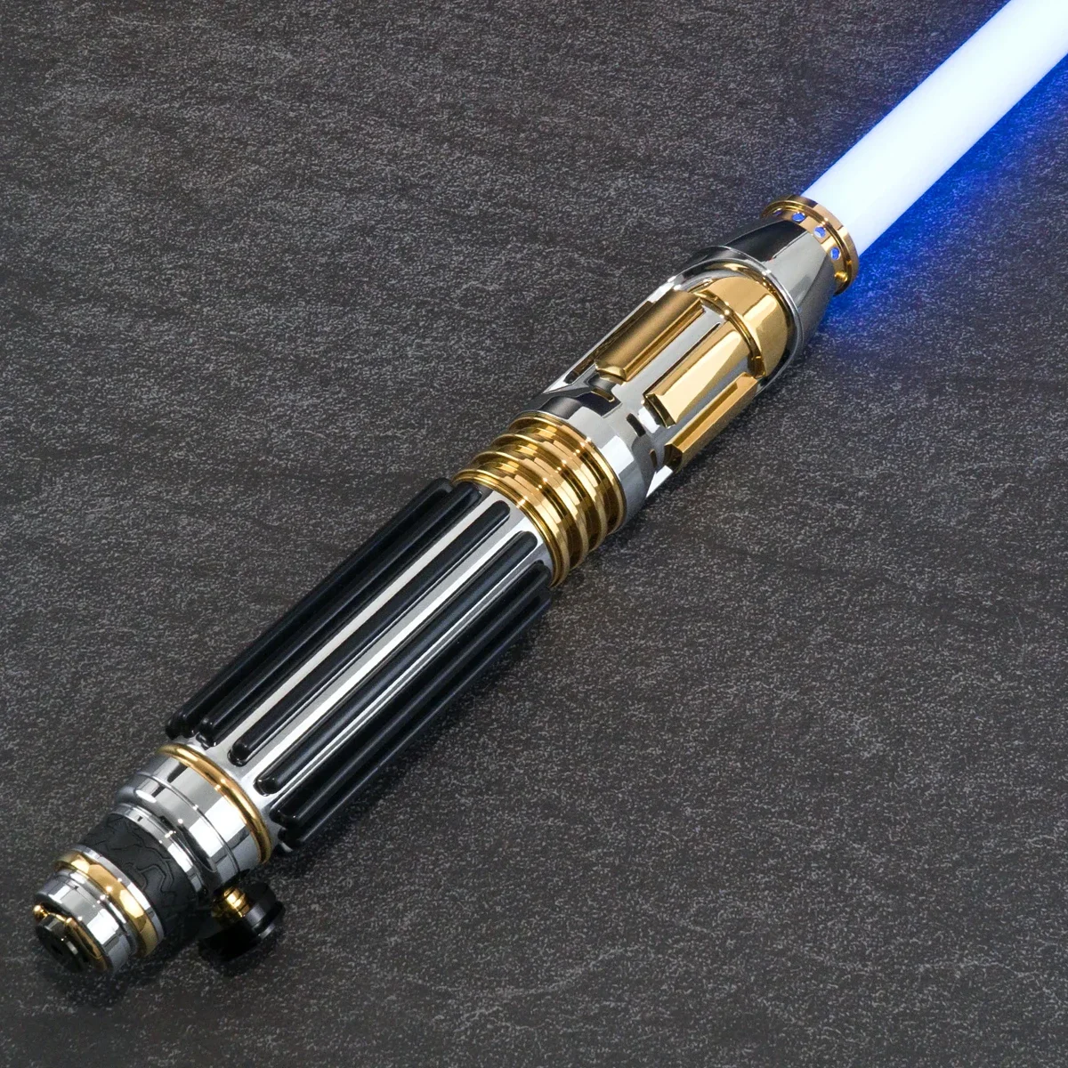 

89sabers Mace Windu Proffie V3.9 Board 22 Fonts Neopixel Lightsaber Removable Chassis Crystal Chamber Metal Hilt Ready To Ship